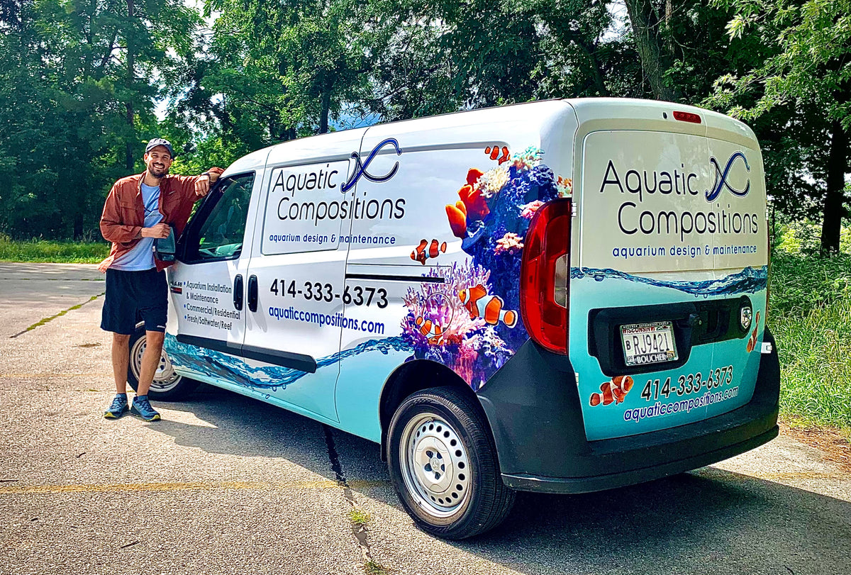 Dustin Mayer, founder of Aquatic Compositions